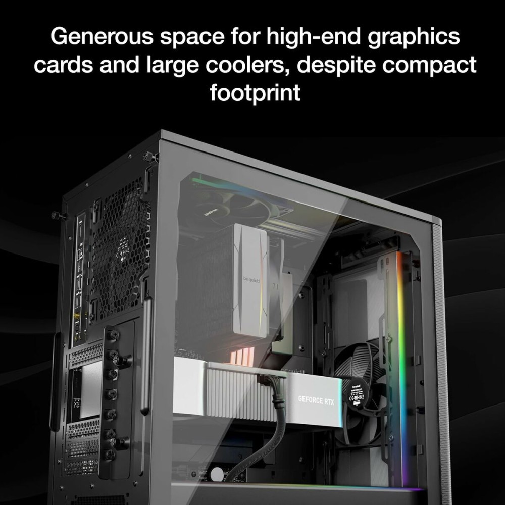 ATX Semi-tower Box Be Quiet! Pure Base 501 DX Black