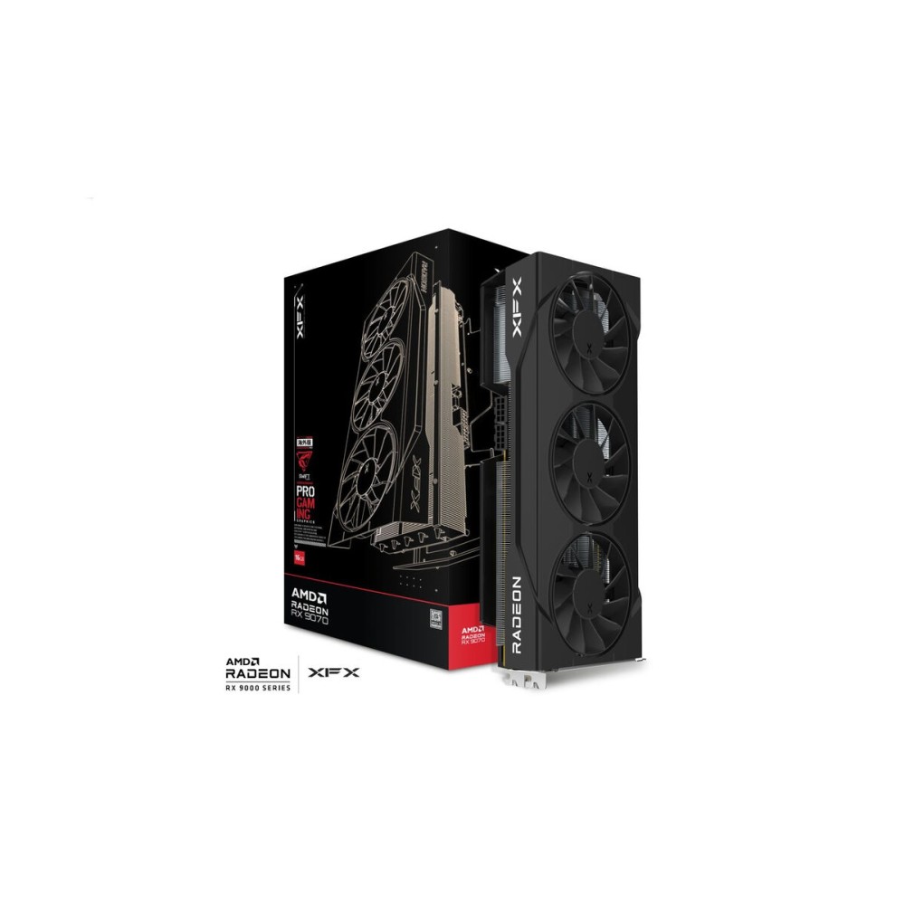 Carte Graphique XFX RX-97SWFT3B7 RADEON RX 9070 16 GB GDDR6