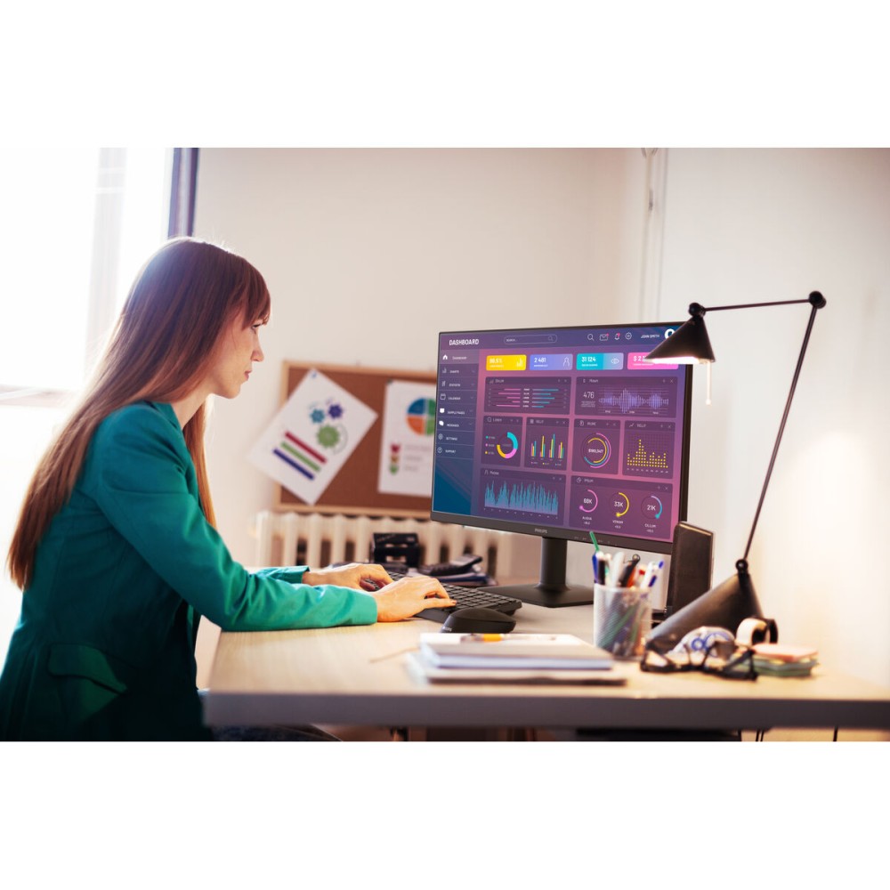 Gaming Monitor Philips 27 IPS 2560X1440 QHD 16:9 75HZ MNTR Quad HD 27"