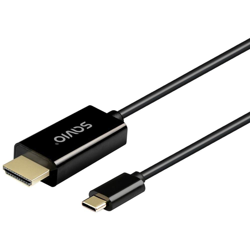 USB-Kabel Savio CL-190 Schwarz 1 m