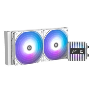 Ventillateur de cabine Zalman ALPHA2 A24 WHITE Ø 12 cm