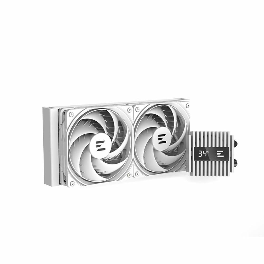 Ventillateur de cabine Zalman ALPHA2 A24 WHITE Ø 12 cm