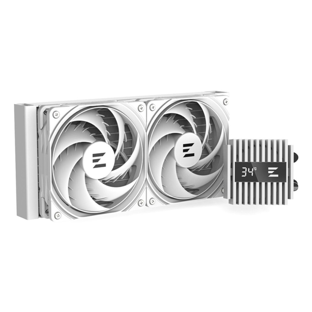 Ventillateur de cabine Zalman ALPHA2 A24 WHITE Ø 12 cm