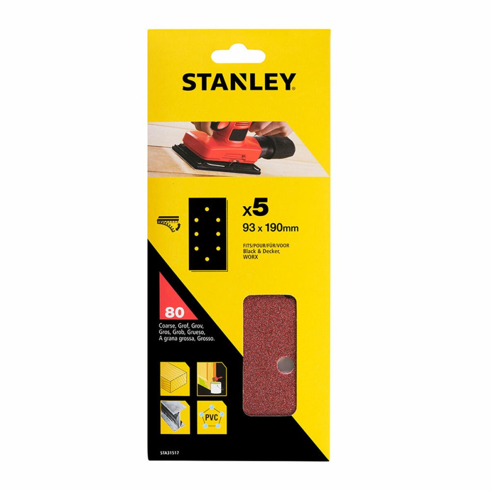Schleifblatt für Schleifmaschine Stanley (5 Stück)
