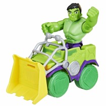 Playset Hasbro Spidey Amazing Friends Hulk grün