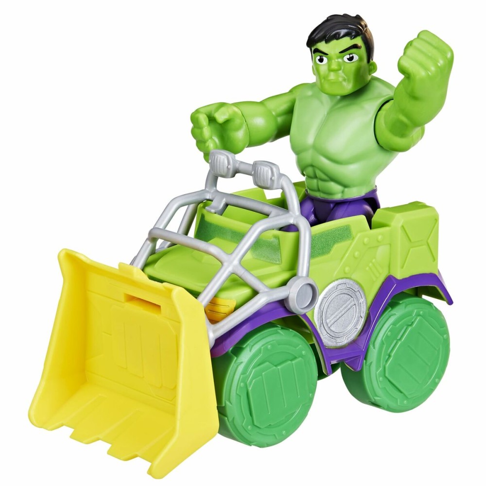 Playset Hasbro Spidey Amazing Friends Hulk grün