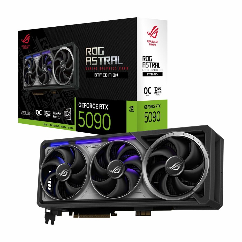 Graphics card Asus ROG-ASTRAL-RTX5090-O32G-BTF-GAMING nvidia geforce rtx 5090 32 GB GDDR7