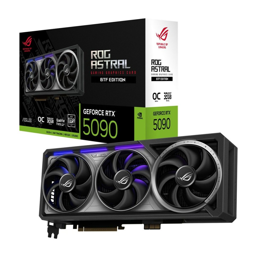 Carte Graphique Asus ROG-ASTRAL-RTX5090-O32G-BTF-GAMING nvidia geforce rtx 5090 32 GB GDDR7