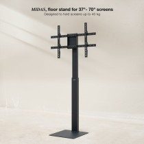 Support de TV TooQ FS2286M-B 37"-70" 40 kg