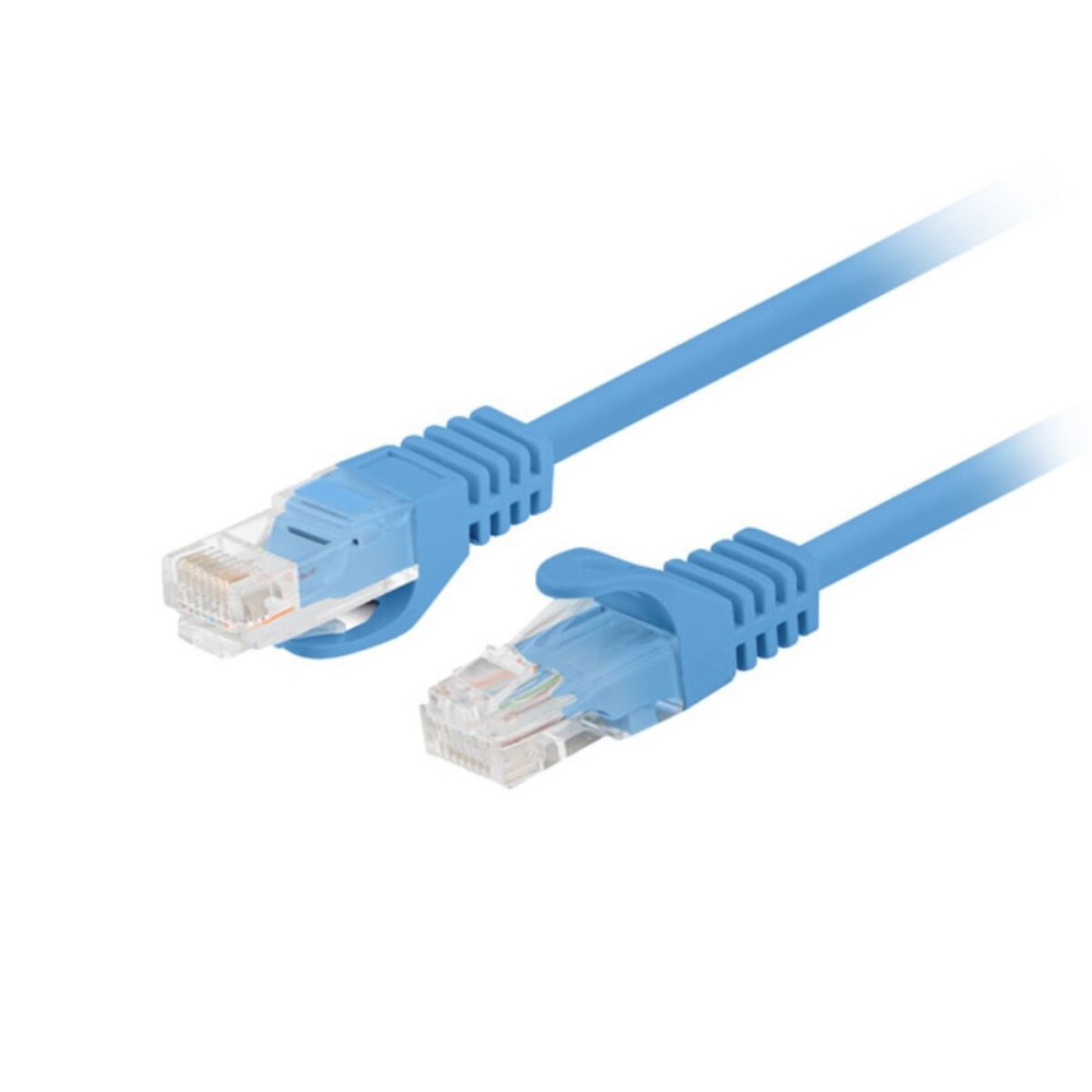 UTP starres Netzwerkkabel der Kategorie 6 Lanberg PCU6-20CC-0025-B Blau 25 cm U/UTP (UTP)