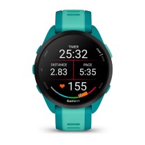 Smartwatch GARMIN Forerunner 165 Music Blau Silberfarben 1,2" 43 mm