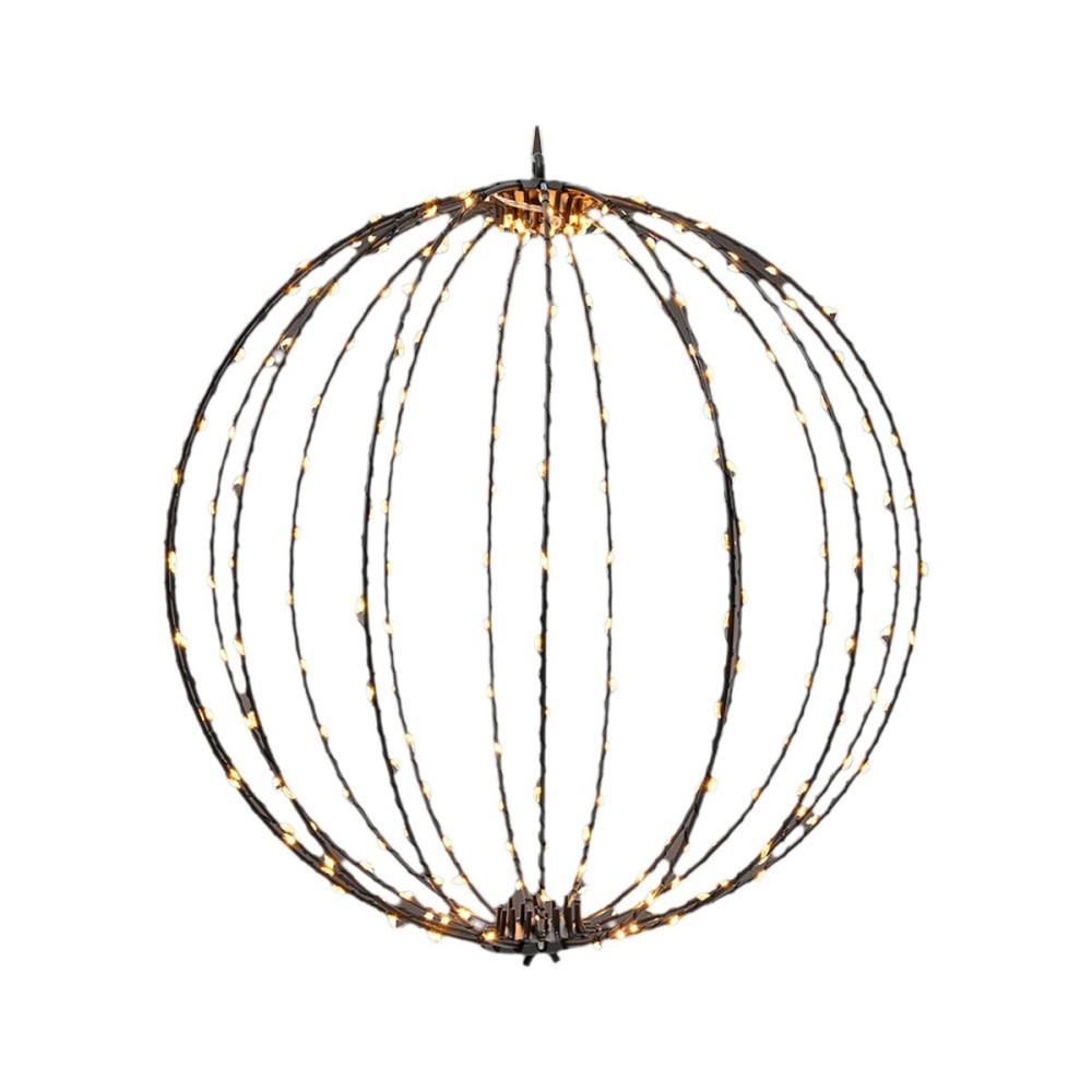 Lighting decoration Lumineo Black Metal 220 V Ø 38 cm