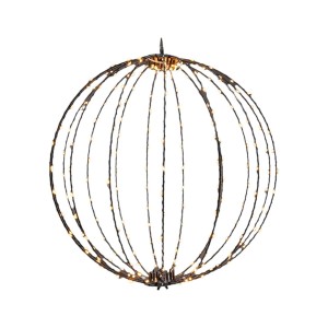 Lighting decoration Lumineo Black Metal 220 V Ø 38 cm