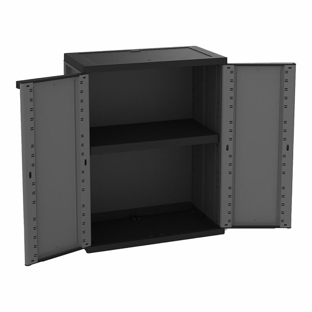 Armoire Terry j-base 68 Gris foncé polypropylène 68 x 37,5 x 85 cm