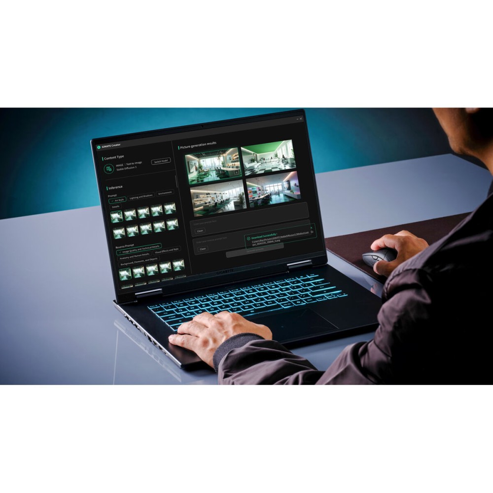 Ordinateur Portable Gigabyte GAMING A16 CTHI3ES894SD 16" 16 GB RAM 1 TB SSD Intel Core i7-13620H
