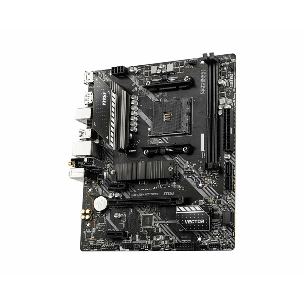 Motherboard MSI MAG A520M VECTOR WIFI AMD A520 AMD AM4