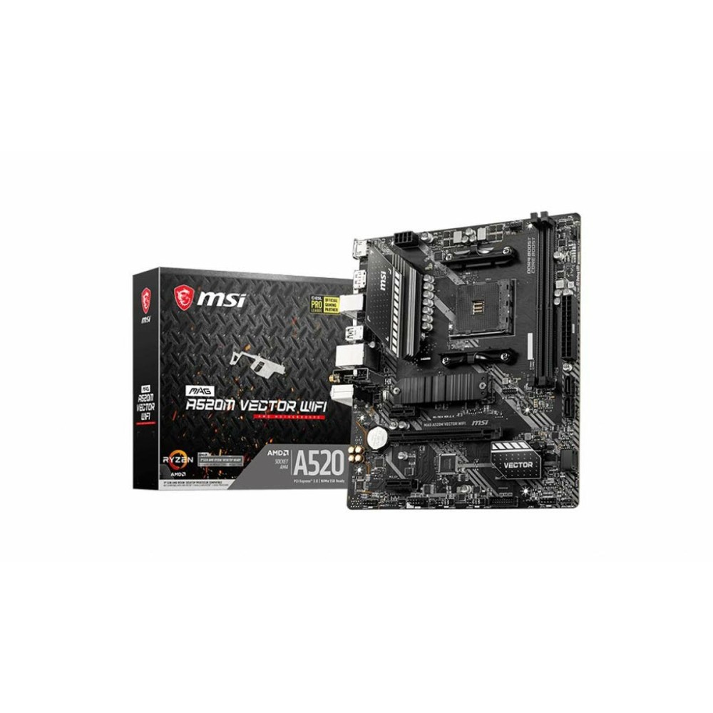 Motherboard MSI MAG A520M VECTOR WIFI AMD A520 AMD AM4