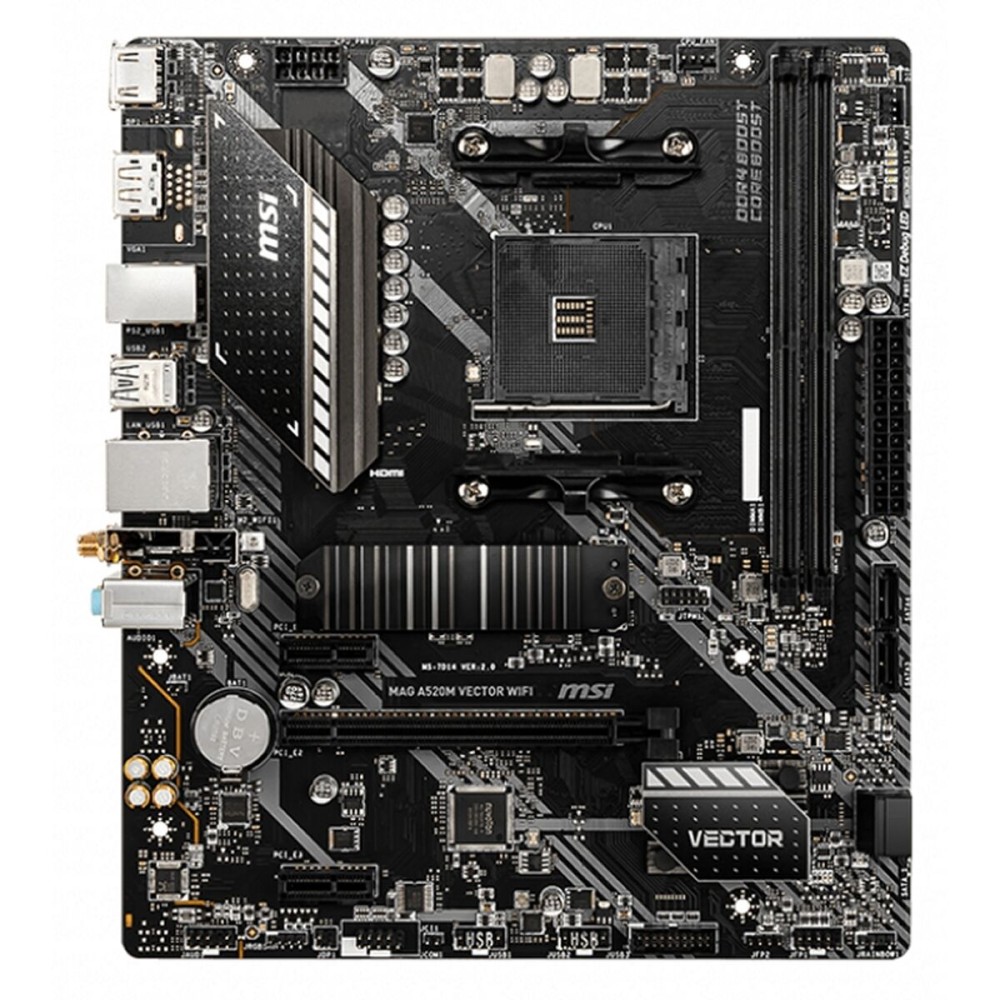 Motherboard MSI MAG A520M VECTOR WIFI AMD A520 AMD AM4