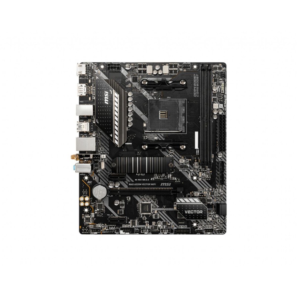 Motherboard MSI MAG A520M VECTOR WIFI AMD A520 AMD AM4