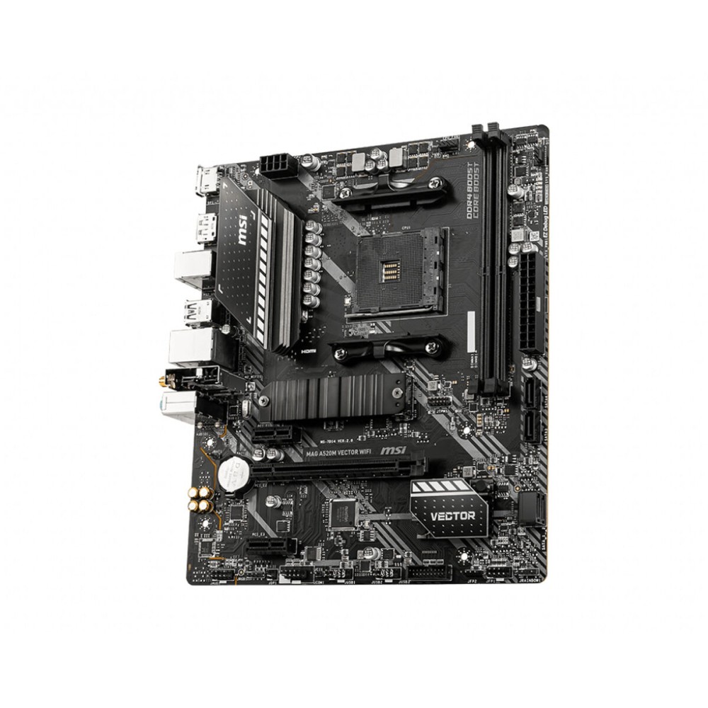 Motherboard MSI MAG A520M VECTOR WIFI AMD A520 AMD AM4