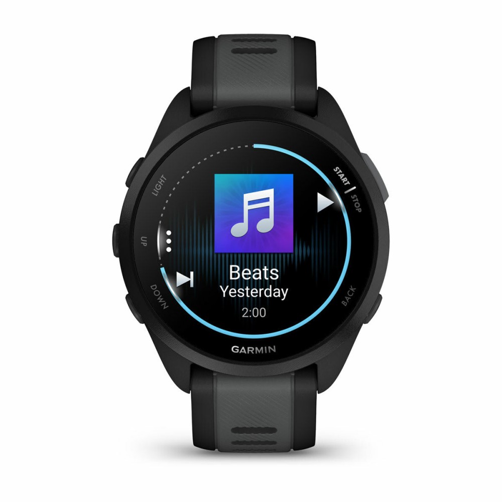 Smartwatch GARMIN Forerunner 165 Music Schwarz Silberfarben 1,2" 43 mm
