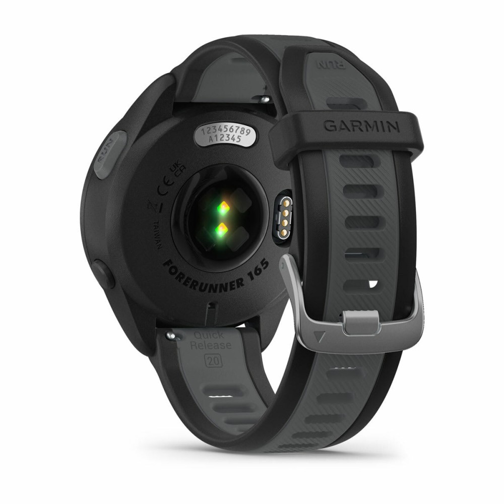 Smartwatch GARMIN Forerunner 165 Music Schwarz Silberfarben 1,2" 43 mm