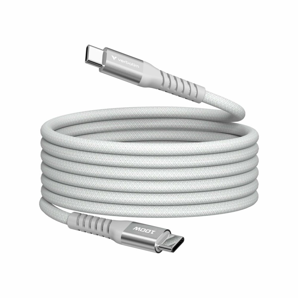 Magnetkabel Verbatim Grau 1,2 m