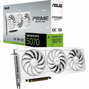 Carte Graphique Asus Prime GeForce RTX 5070 White OC Edition nvidia geforce rtx 5070 12 GB GDDR6 GDDR7