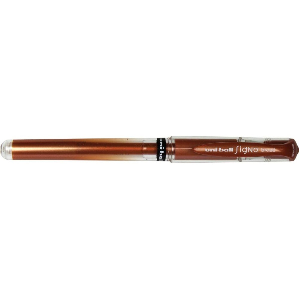 Gel-Stift Uni-Ball SIGNO BROAD Bronze 0,6 mm 1,0 mm (12 Stück)