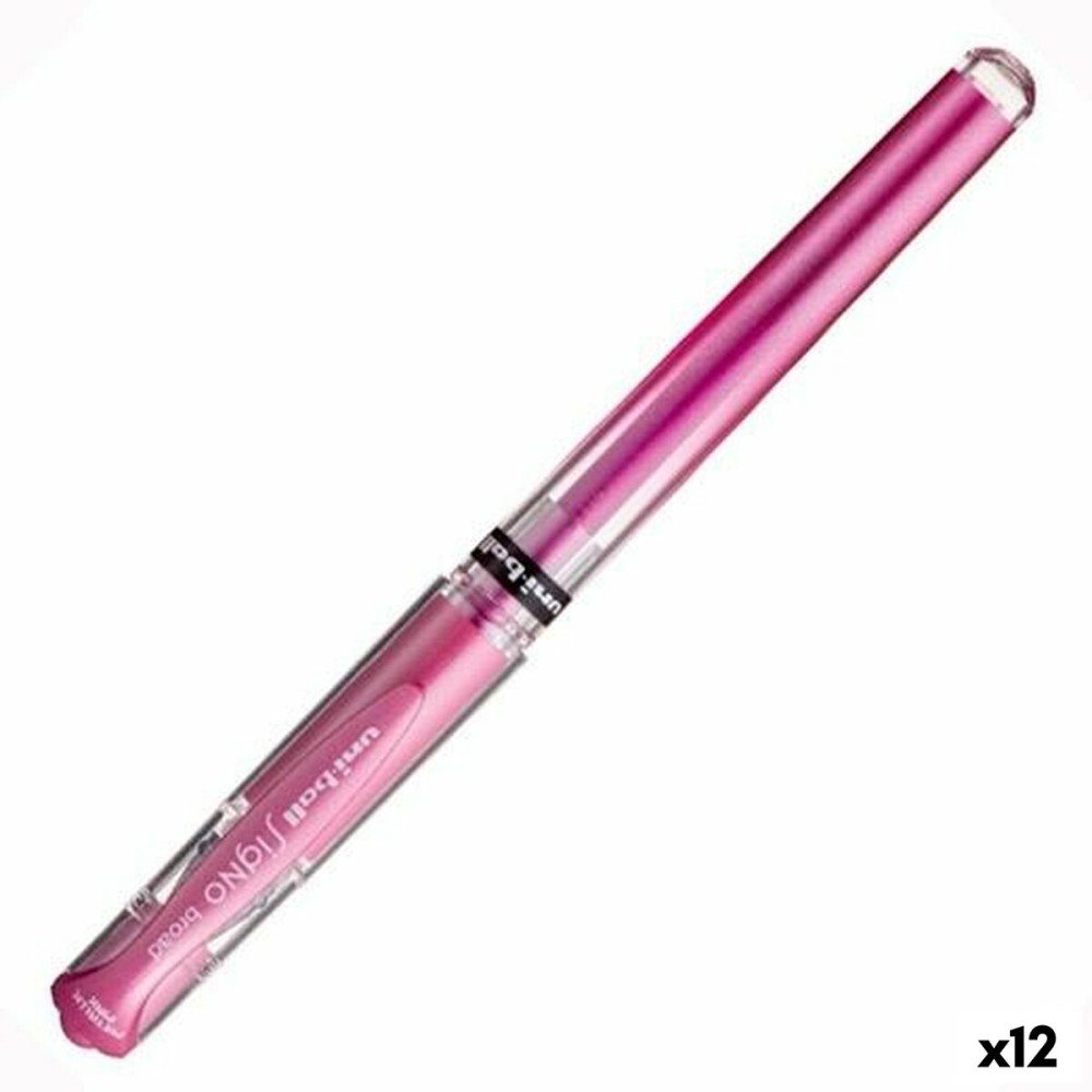Gel-Stift Uni-Ball SIGNO BROAD Rosa 0,6 mm 1,0 mm (12 Stück)