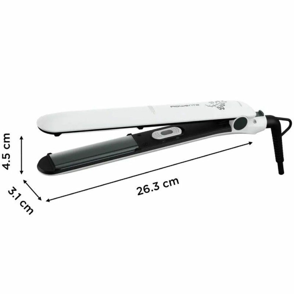 Lisseur à cheveux Rowenta Easyliss Pure Collection SF1628F0 Blanc Noir