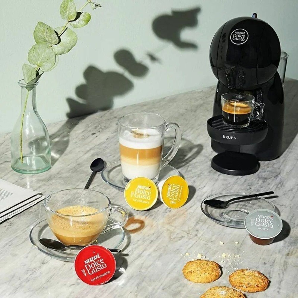 Capsule Coffee Machine DeLonghi Piccolo XS EDG210 Black 15 bar