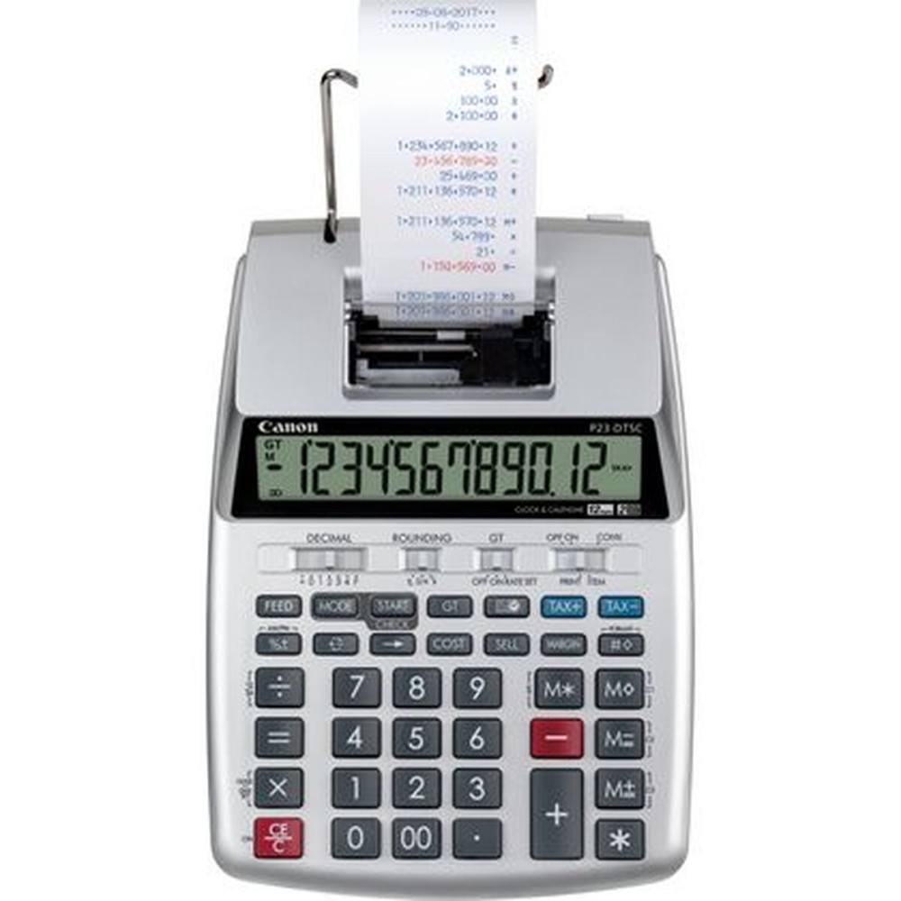 Calculatrice d’impression Canon Argenté