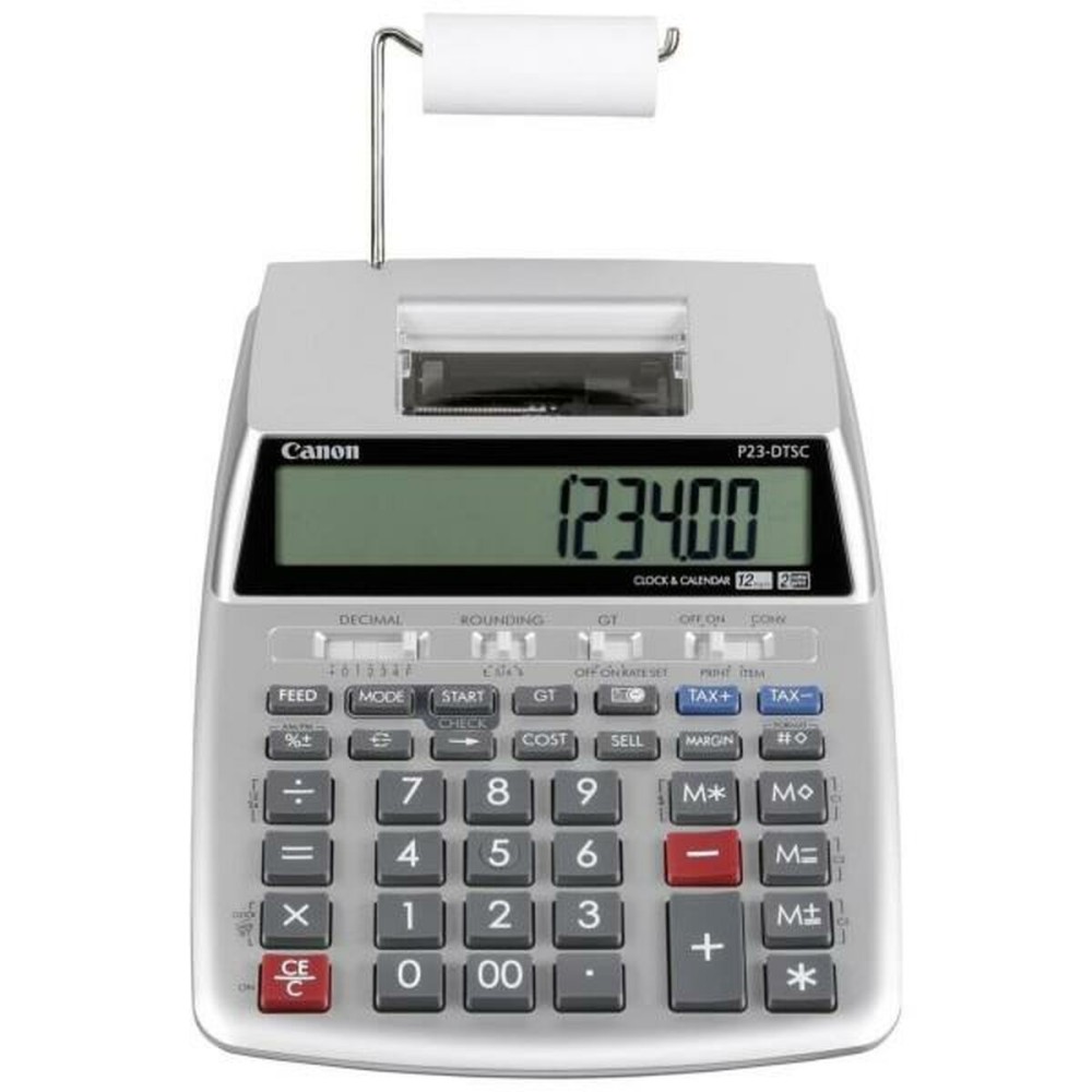 Calculatrice d’impression Canon Argenté