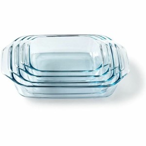 Auflaufformset für den Backofen Pyrex Durchsichtig 4 Stücke