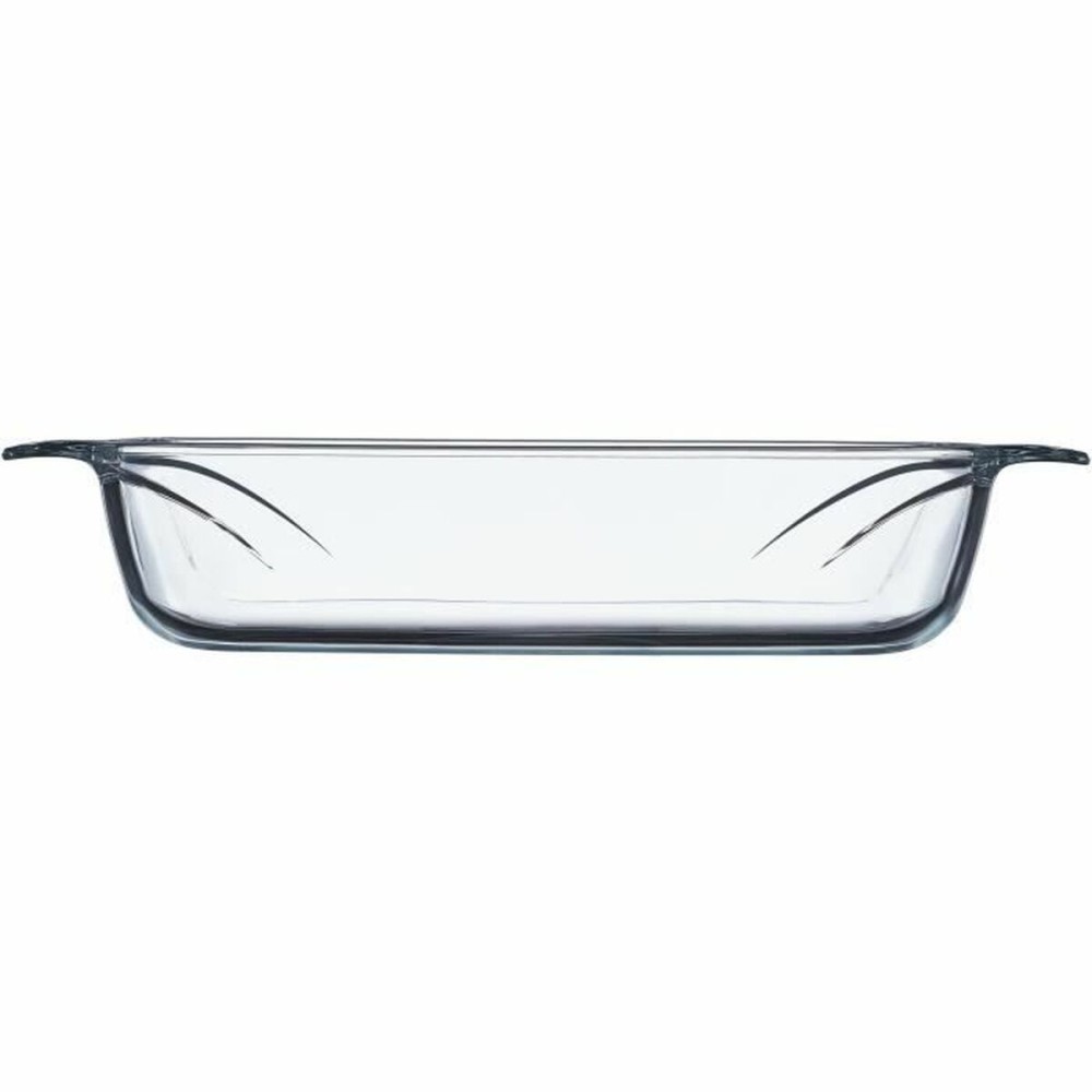 Set of Oven Dishes Pyrex Transparent 4 Pieces