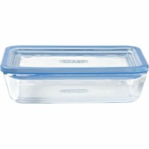 Lunchbox-Set Pyrex Blau Durchsichtig 2,6 L 3 Stücke