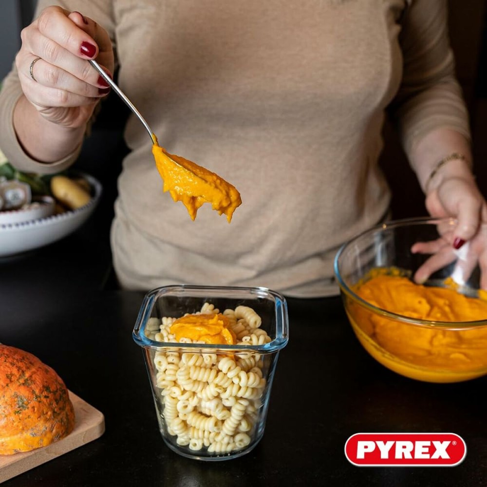 Lunchbox-Set Pyrex Durchsichtig 3 Stücke
