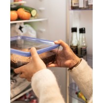 Lunchbox-Set Pyrex Blau Durchsichtig 3 Stücke