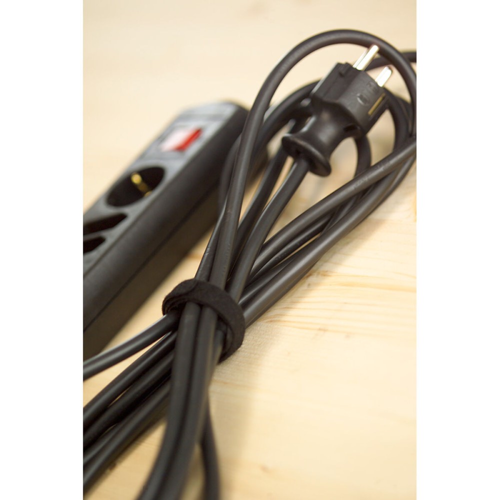Attache de câbles Velcro one-wrap Noir 20 mm x 25 m