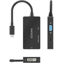 HDMI Kabel Aisens A109-0954 15 cm Schwarz