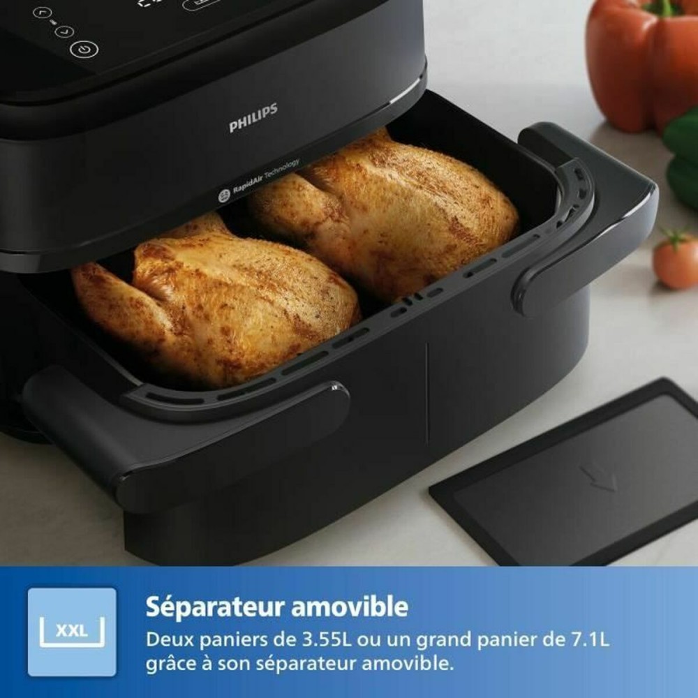 Heißluftfritteuse Philips NA150/00 Schwarz 7 L