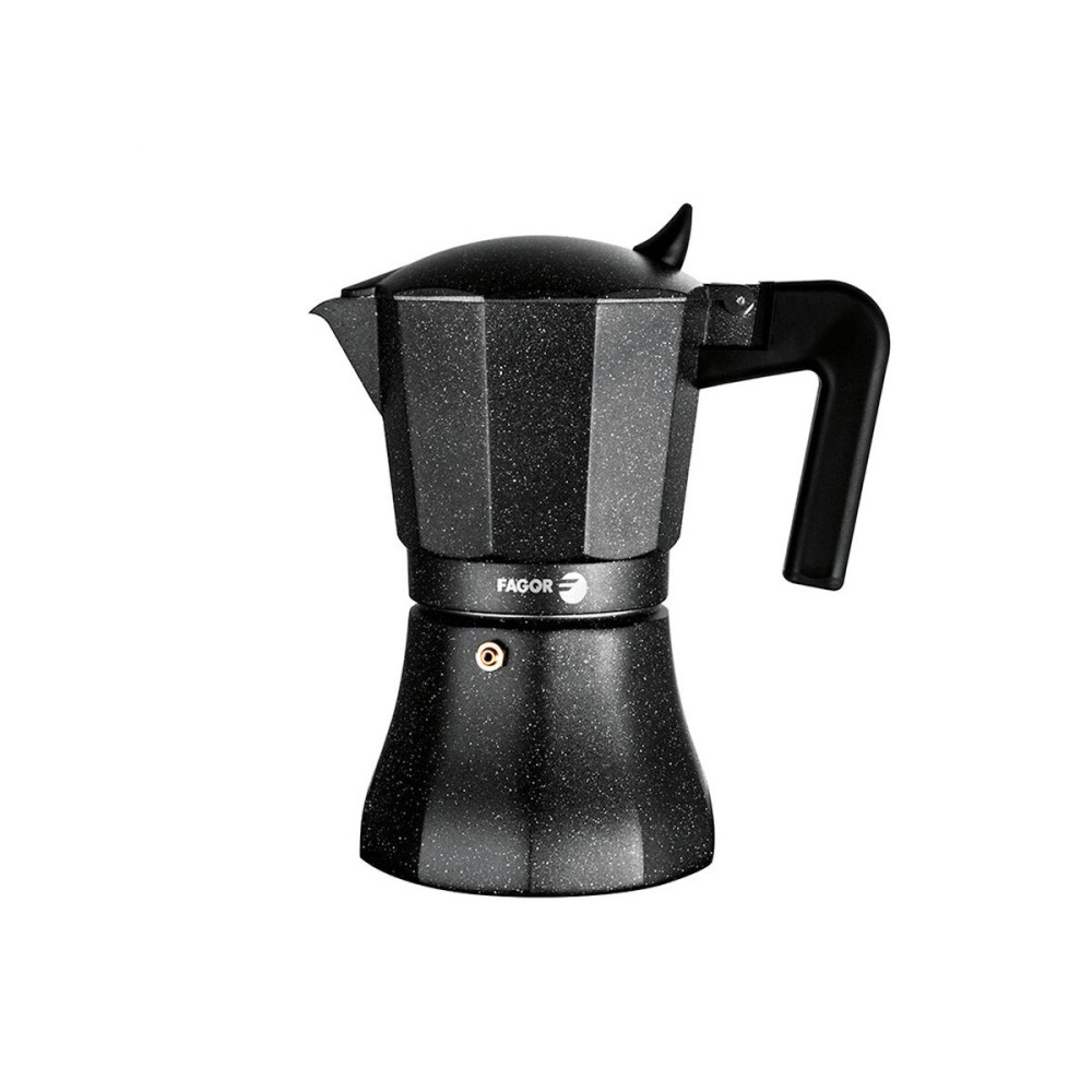 Cafetière Italienne Fagor TIRAMISU 6 Noir Aluminium