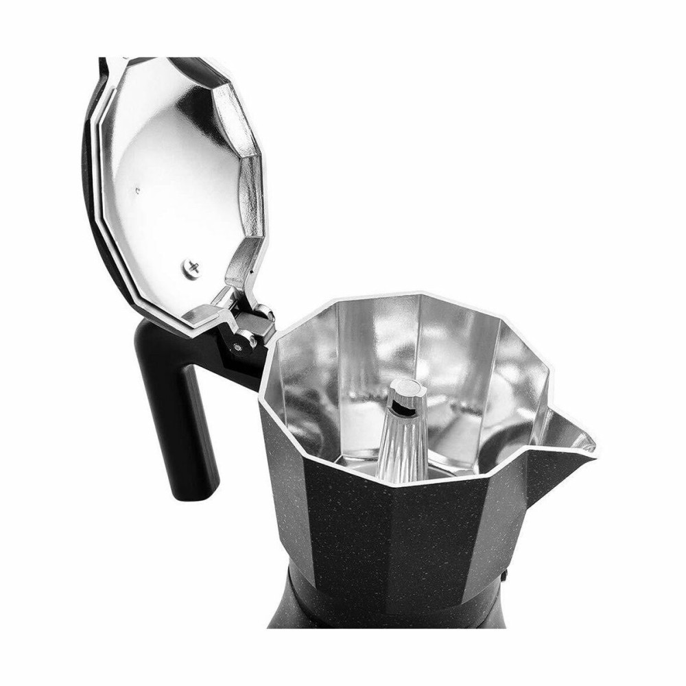 Cafetière Italienne Fagor TIRAMISU 12 Noir Aluminium 12 Tasses