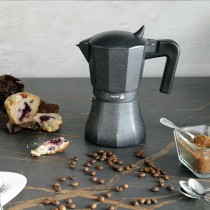 Cafetière Italienne Fagor TIRAMISU 12 Noir Aluminium 12 Tasses