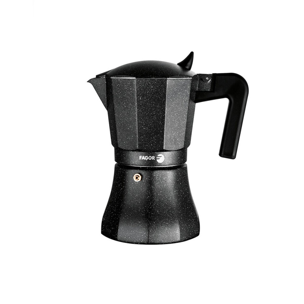 Cafetière Italienne Fagor TIRAMISU 12 Noir Aluminium 12 Tasses