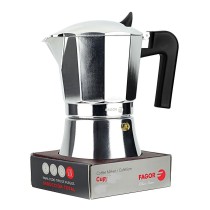 Italian Coffee Pot Fagor CUPY 6 Aluminium