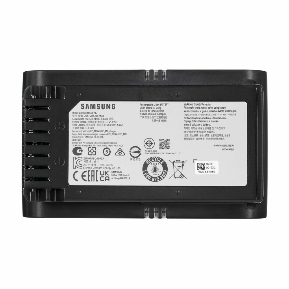 Besenstaubsauger Samsung VS20B75ACR5/WA 550 W
