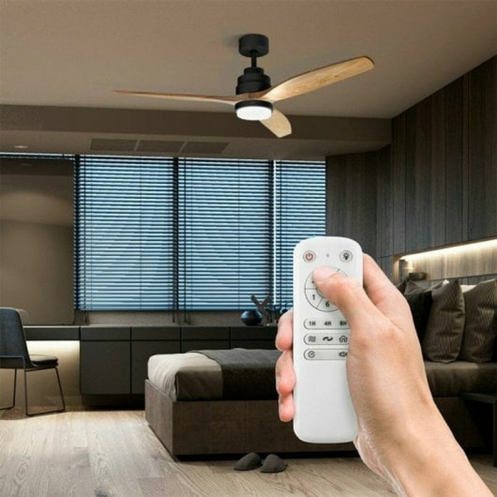 Ceiling Fan UFESA NEPAL NEGR/HAYA Ø 132 cm