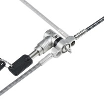 USB-Kabel Startech UNIVK-LAPTOP-LOCK Schwarz/Grau 2 m